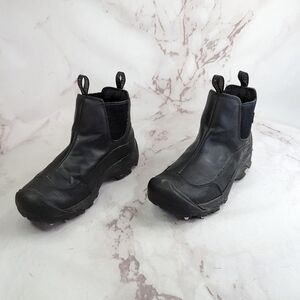 Keen Boots Mens 8 M Black Studded Winter Traction Side Gore Anchorage Targhee